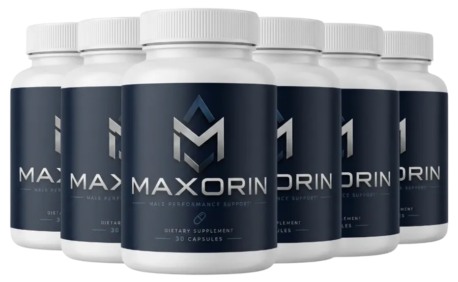 Maxorin male performance support bottles